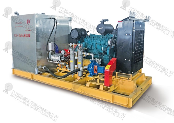 长春LXD90-3型柴油机驱动高压水除线机